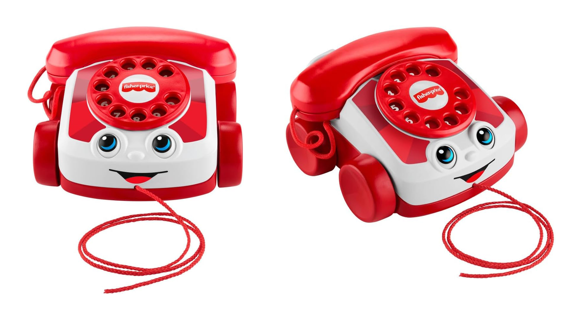 Fisher-Price Baby Toy Red Chatter Telephone