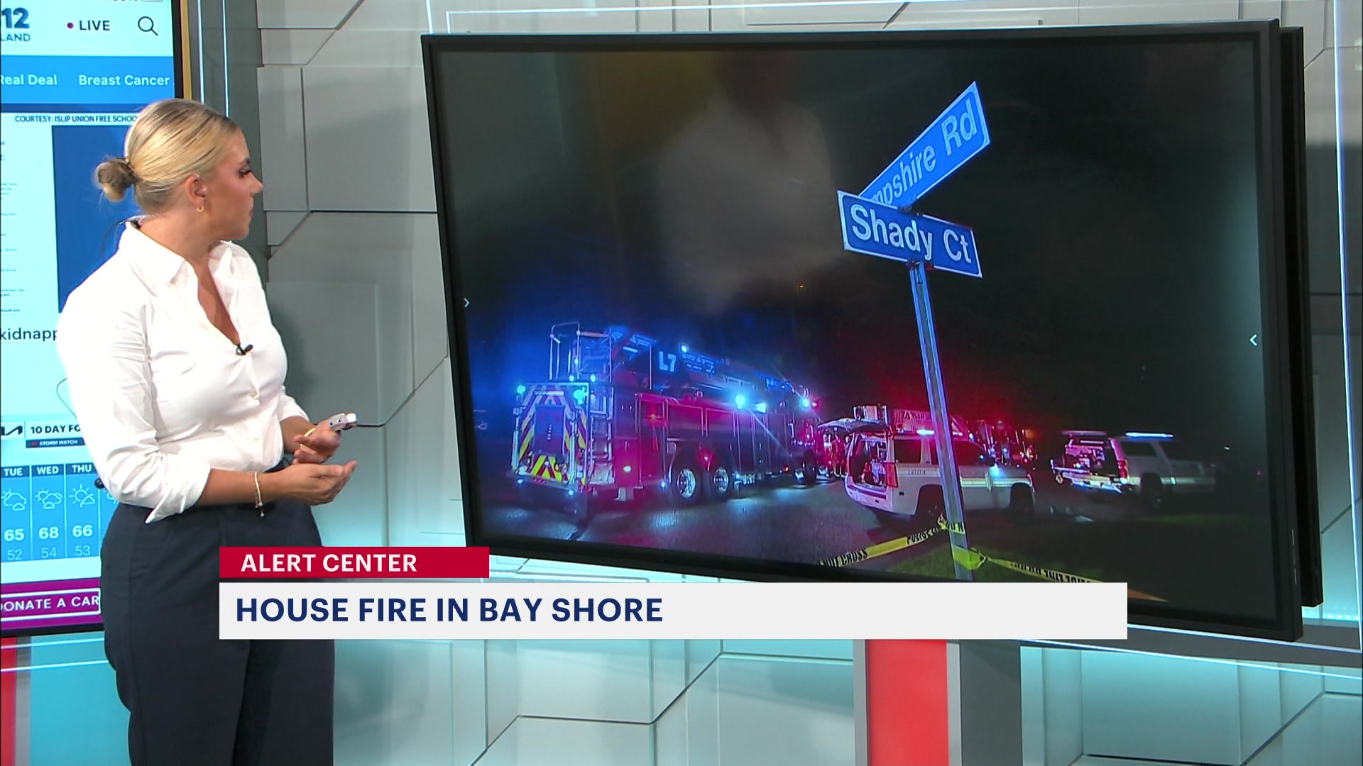 ALERT CENTER Crews on scene of Bay Shore house fire