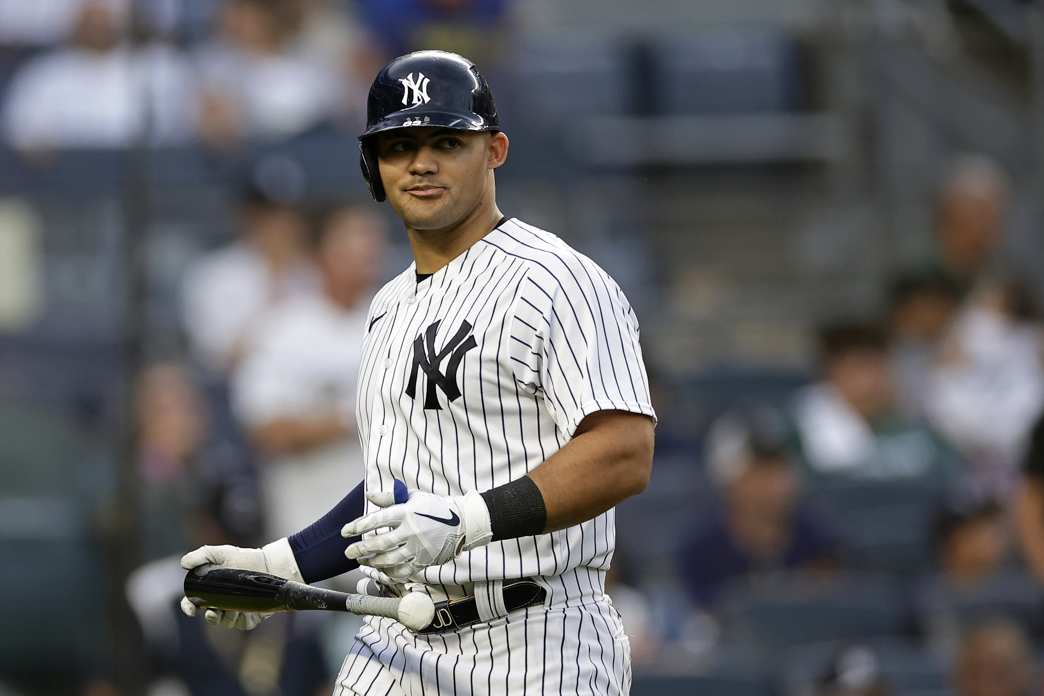 Yankees rookie outfielder Jasson Domínguez has torn elbow ligament