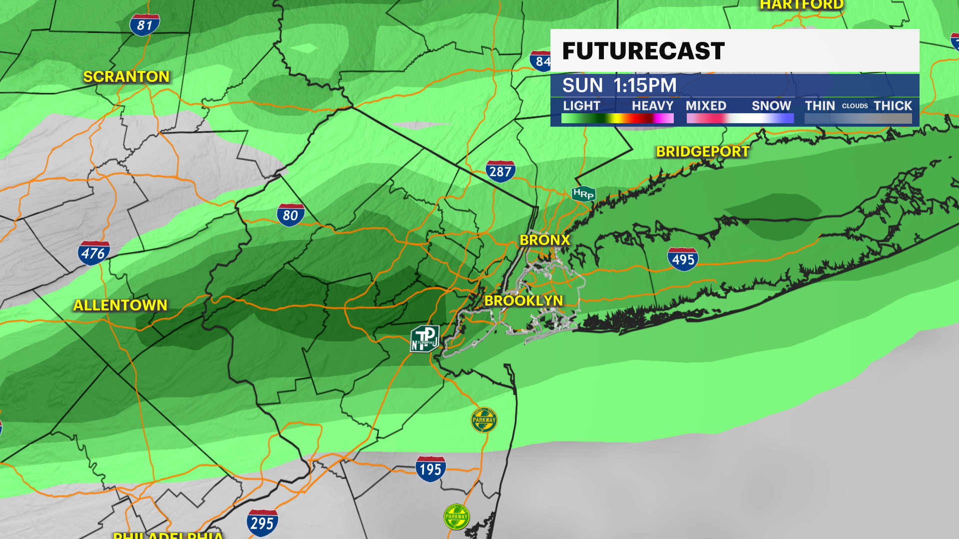 Mostly sunny and mild conditions; warmer days ahead for New York City