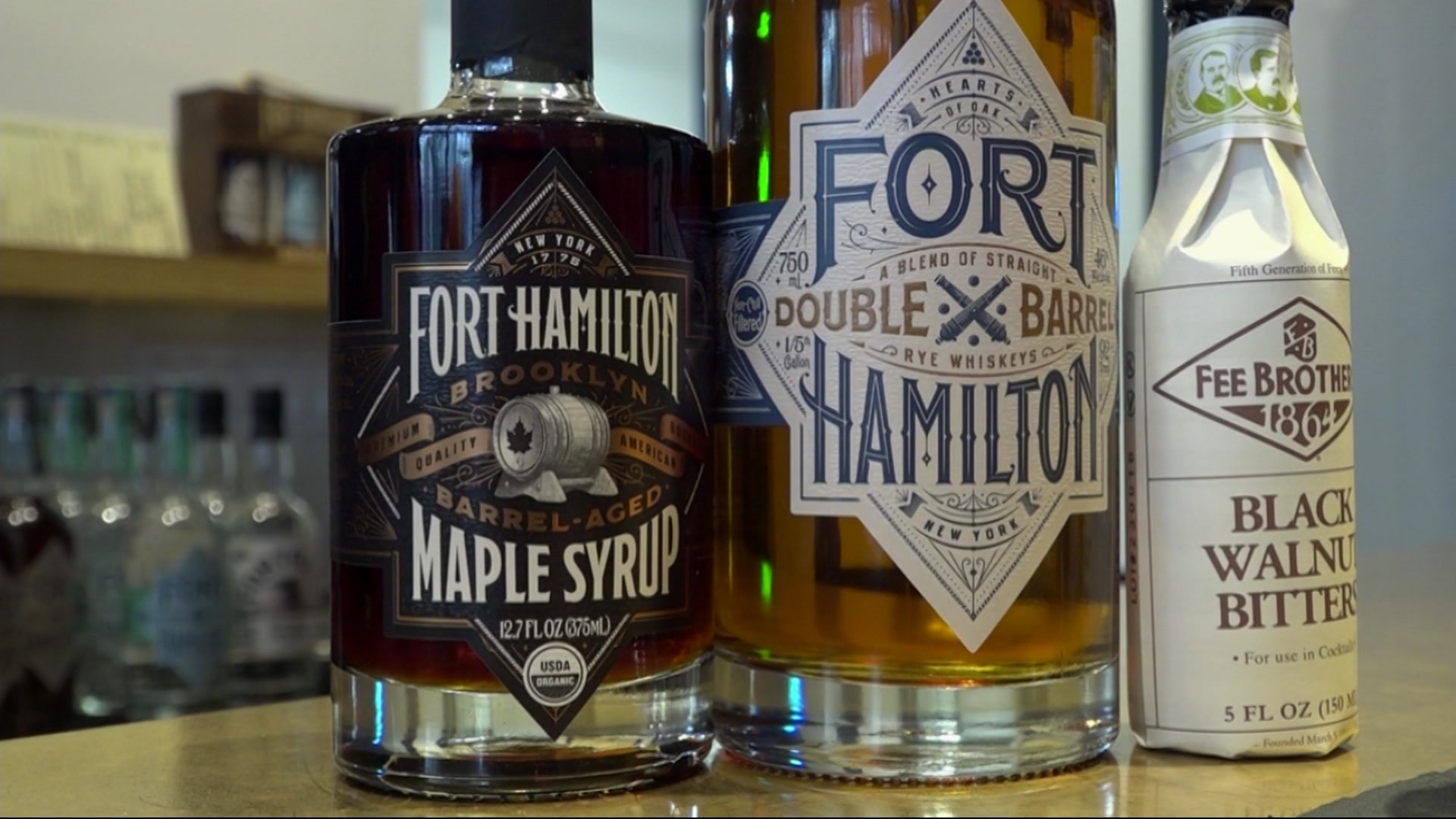 Organic Bourbon Barrel Aged Maple Syrup — Fort Hamilton Distillery