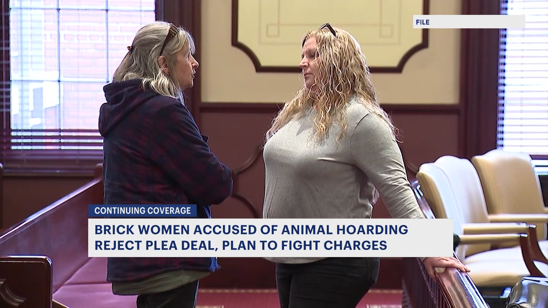 Brick Township women accused of hoarding animals reject plea deal