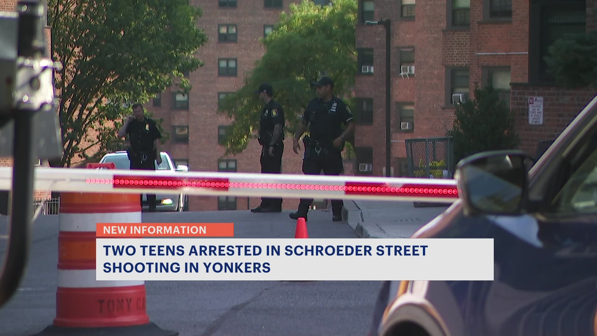 Officials 2 teens in custody, facing charges following Yonkers shooting