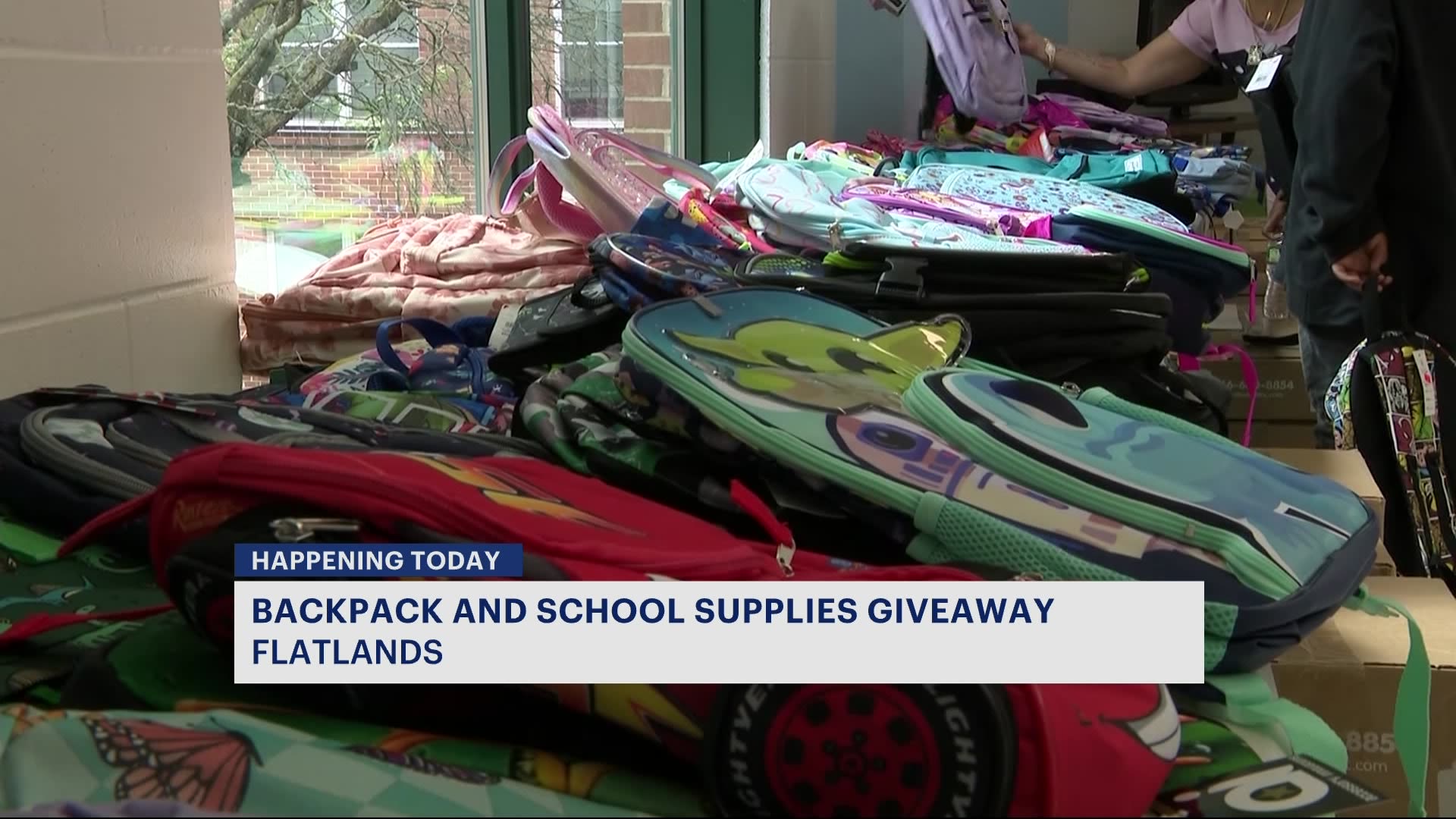 'Operation Backpack Giveaway' delivers free school supplies to students