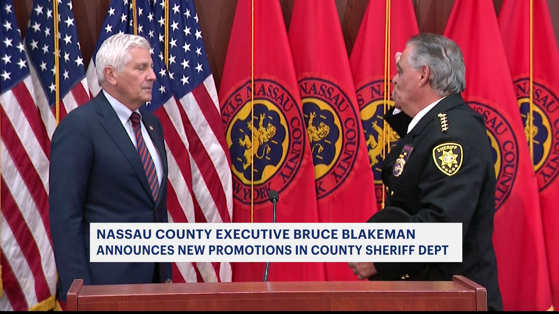 Blakeman promotes Anthony LaRocca to acting Nassau sheriff