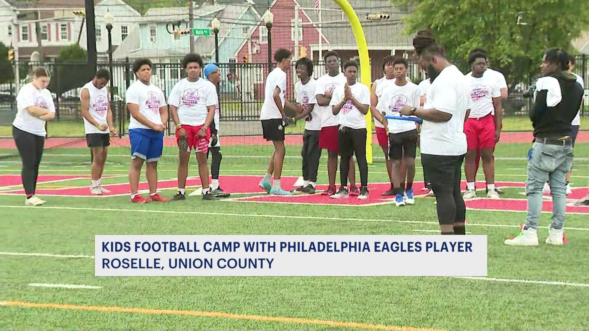 Youth football camp in Union County teaches importance of academics and  athletics