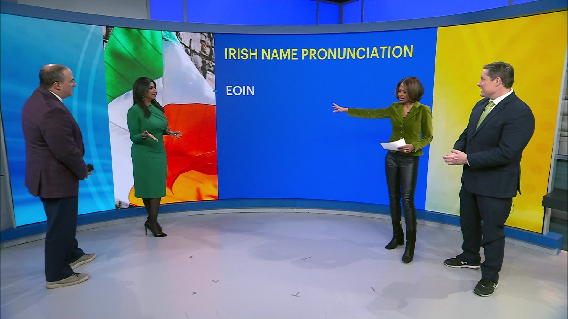 Watch News 12 Morning Anchors Try Pronouncing Popular Irish Names foy-s-irish-bar