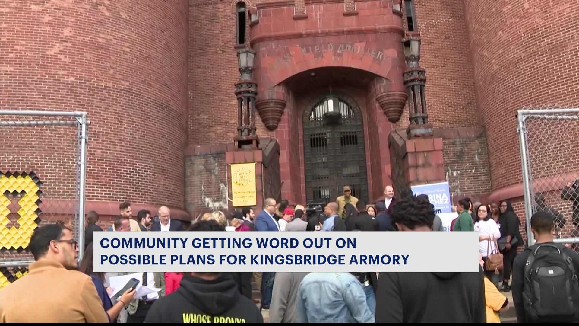 'This is our armory.' Officials announce 5 million investment into Kingsbridge Armory