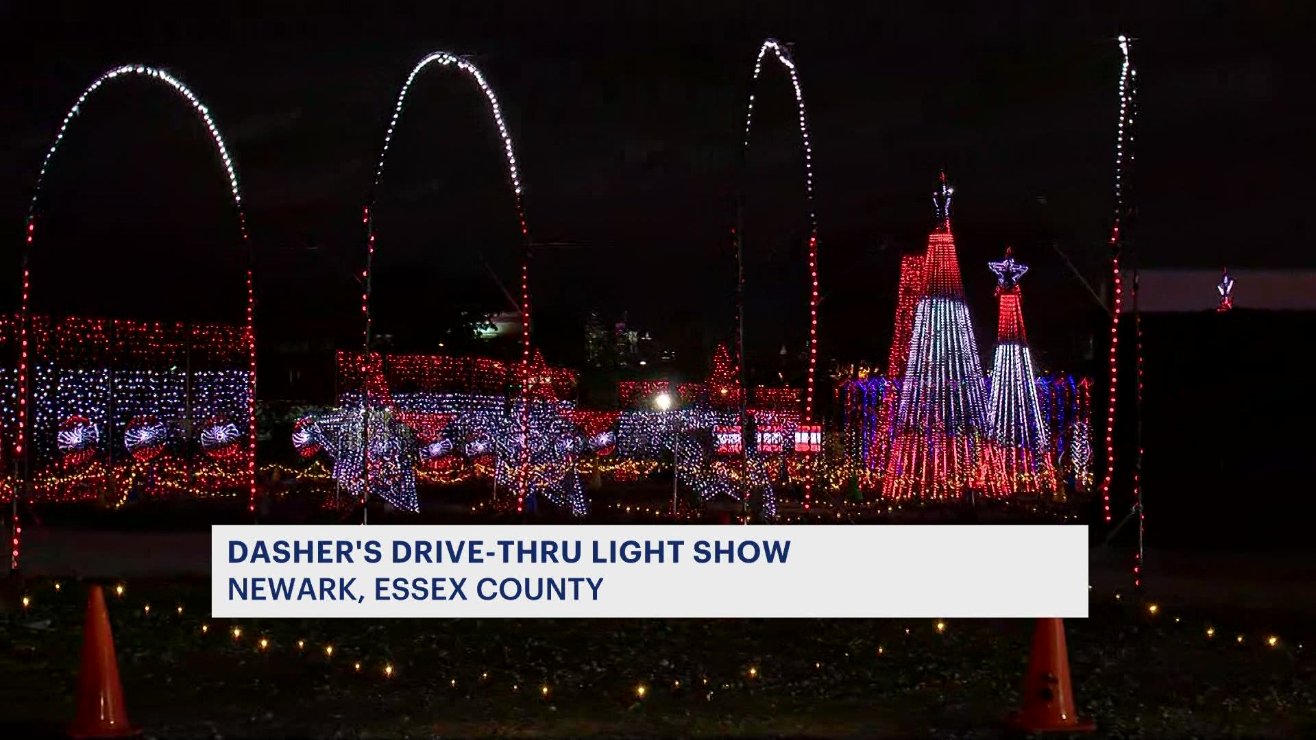 Dasher’s DriveThru Light Show returns for 2nd year in Newark