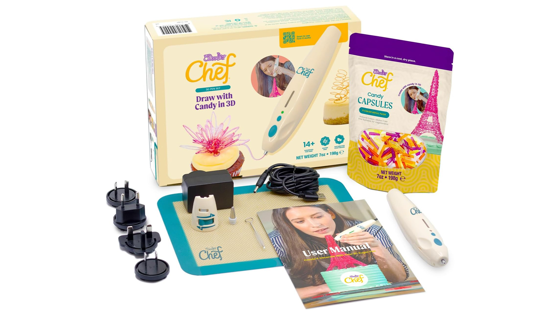 3Doodler Chef 3D Candy Pen Set