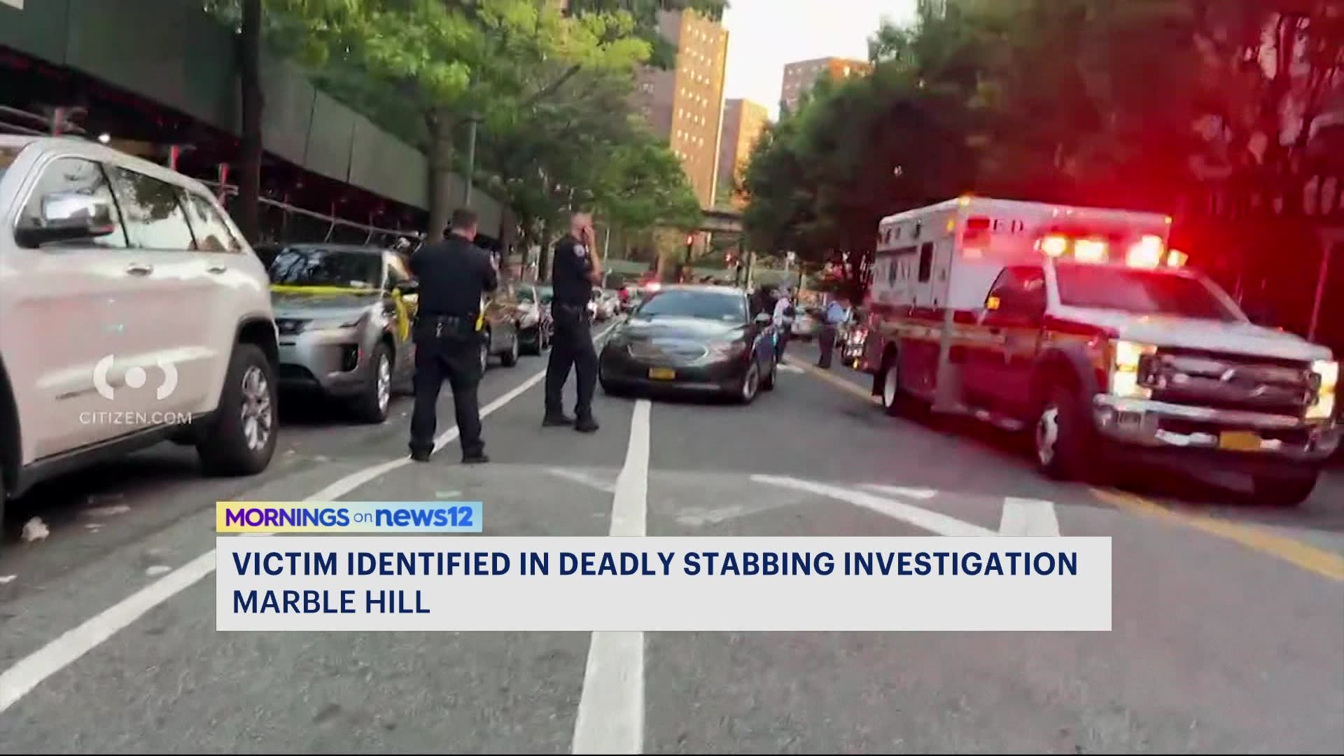 Police Man identified in fatal Marble Hill stabbing