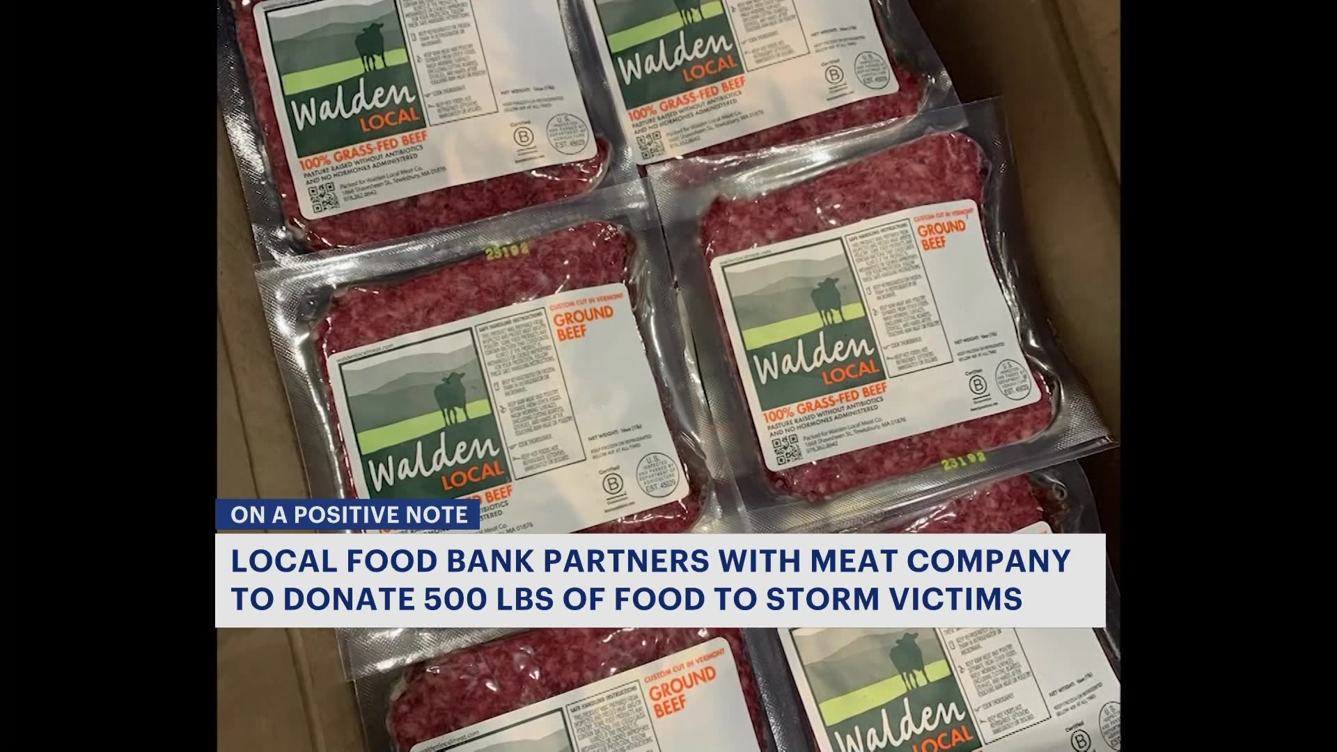 Walden Local Meat Co. donates 500 pounds of meat for families impacted