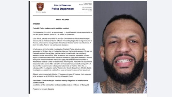 Photo released of Peekskill murder/arson suspect