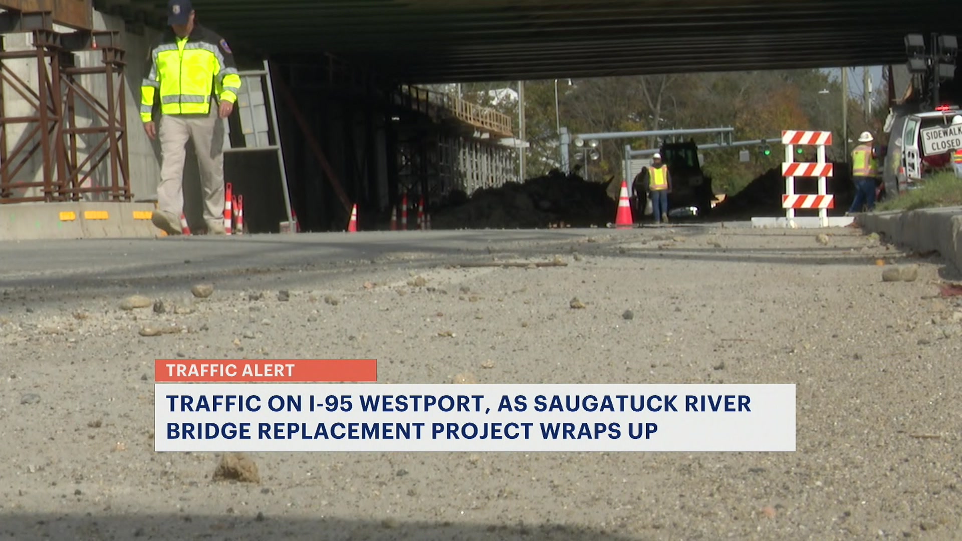 Big-time traffic trouble: Saugatuck I-95 bridge swap dates set