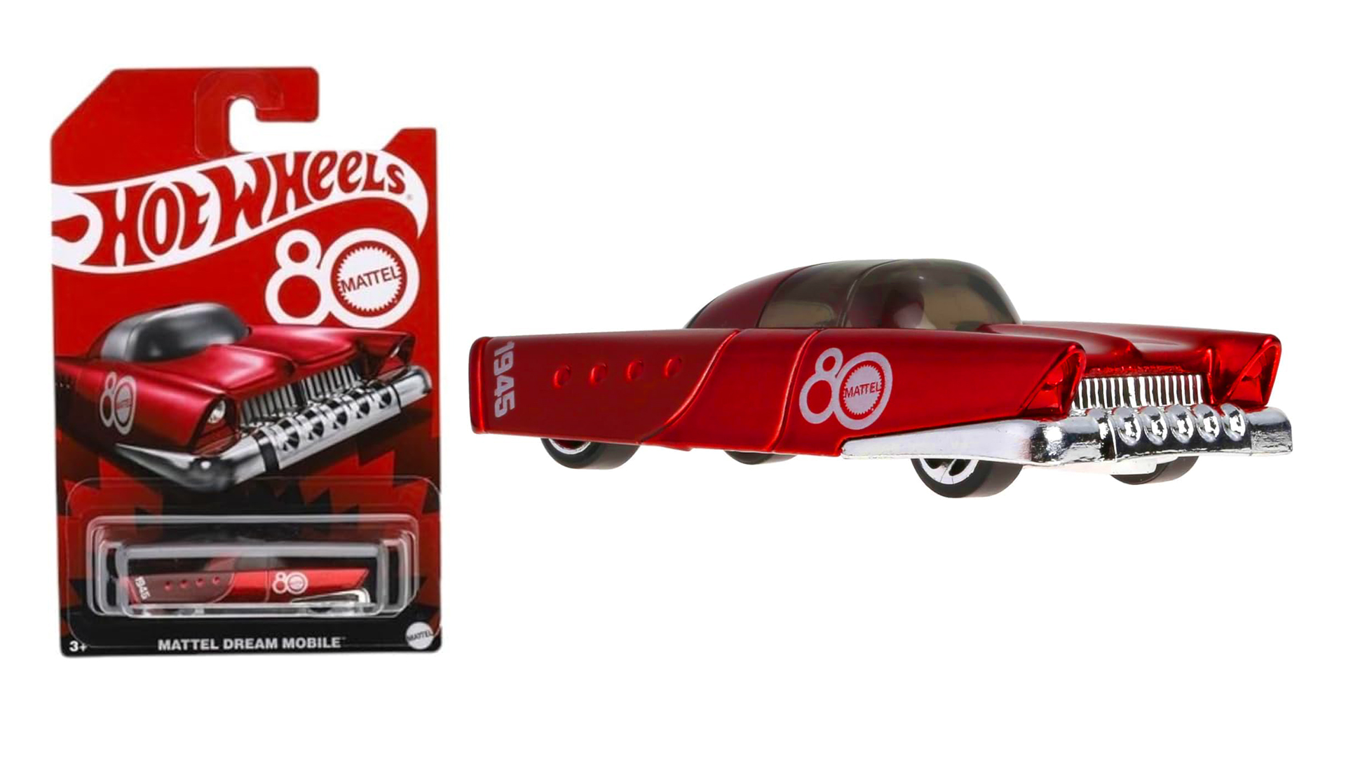 Hot Wheels Dream Mobile 80th Anniversary Collector's Edition