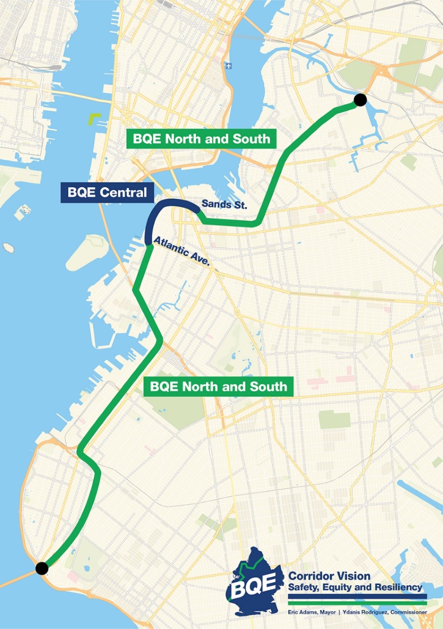 NYC DOT Announces Changes To Brooklyn-Queens Expressway North And South