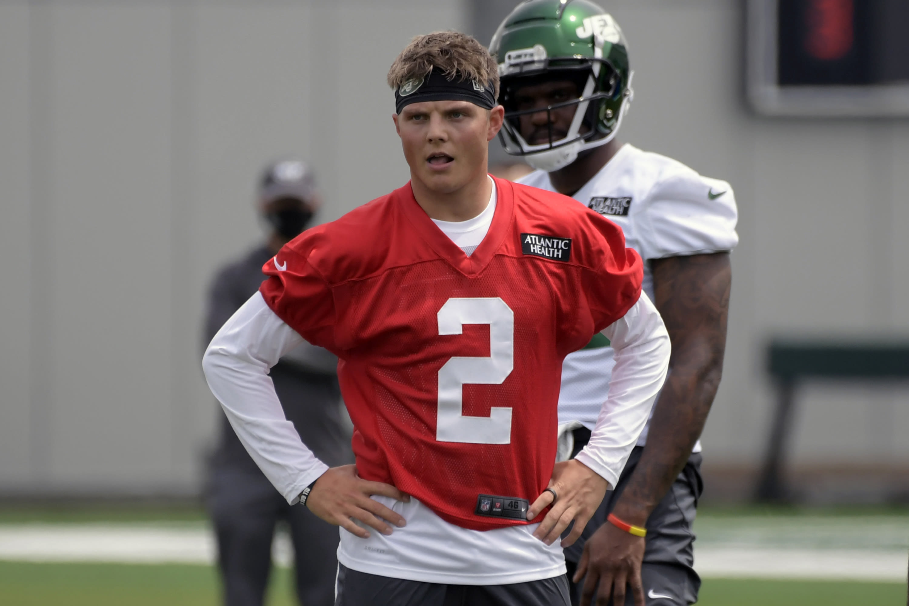 Zach Wilson a no-show for Jets training camp