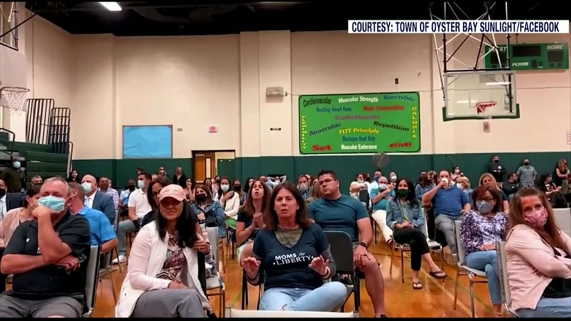 Farmingdale School Board meeting erupts into battle over masks