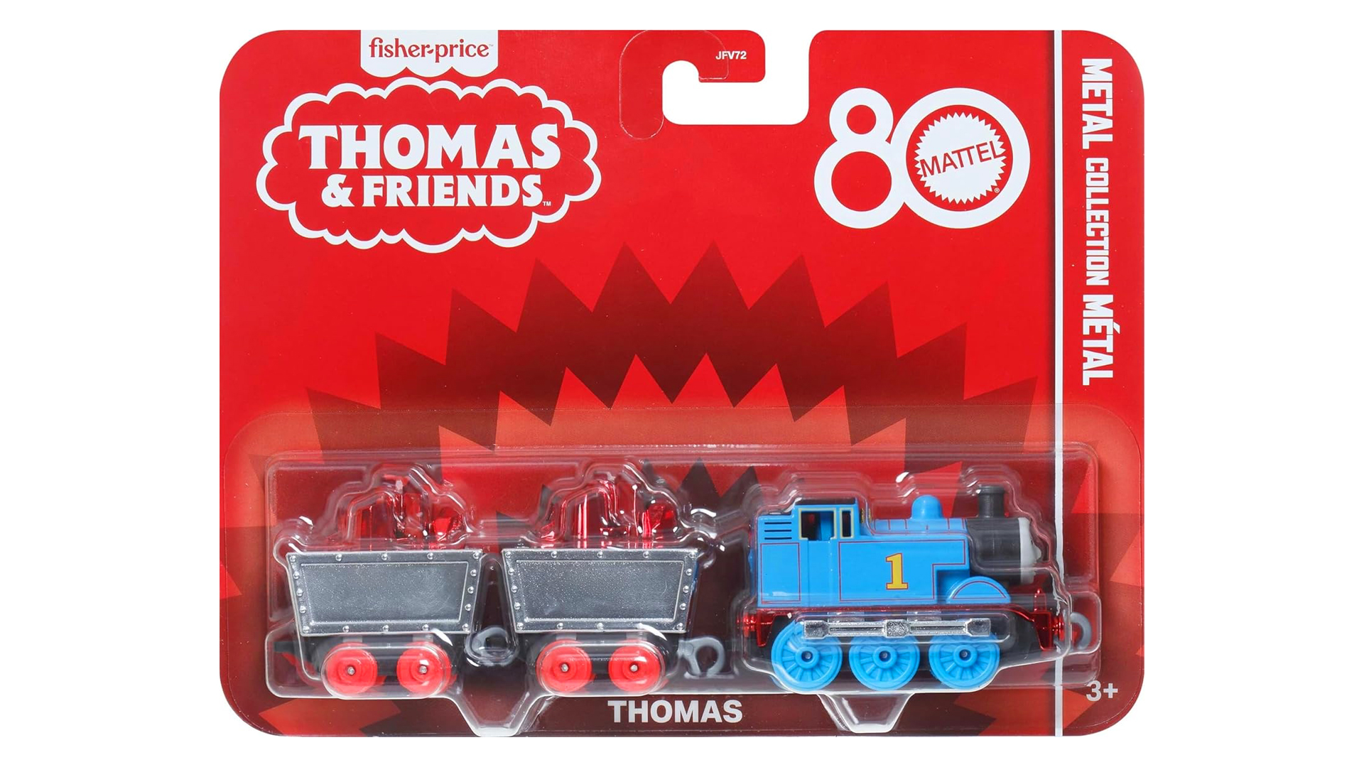 Thomas & Friends Small Die-Cast Toy Train 80th Anniversary Engine