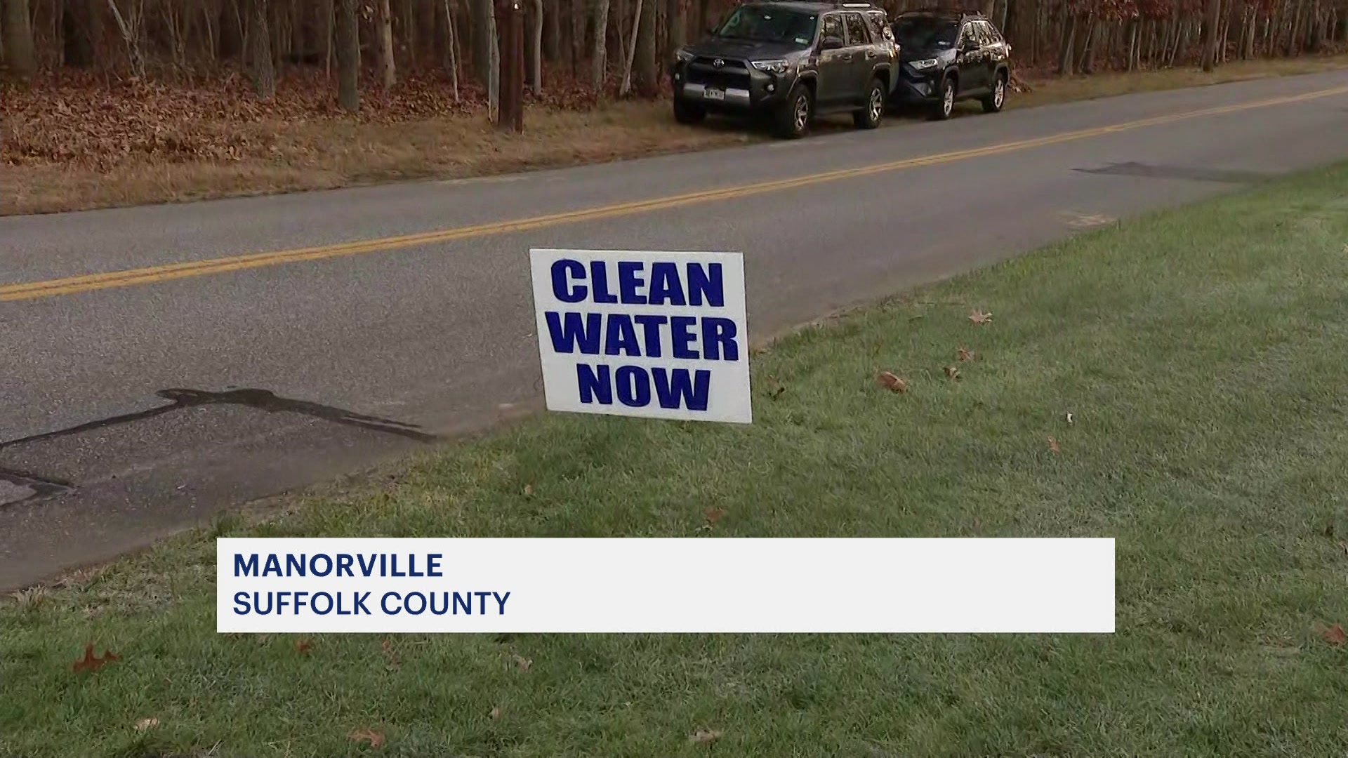 Calverton residents demand clean water from Gov. Hochul