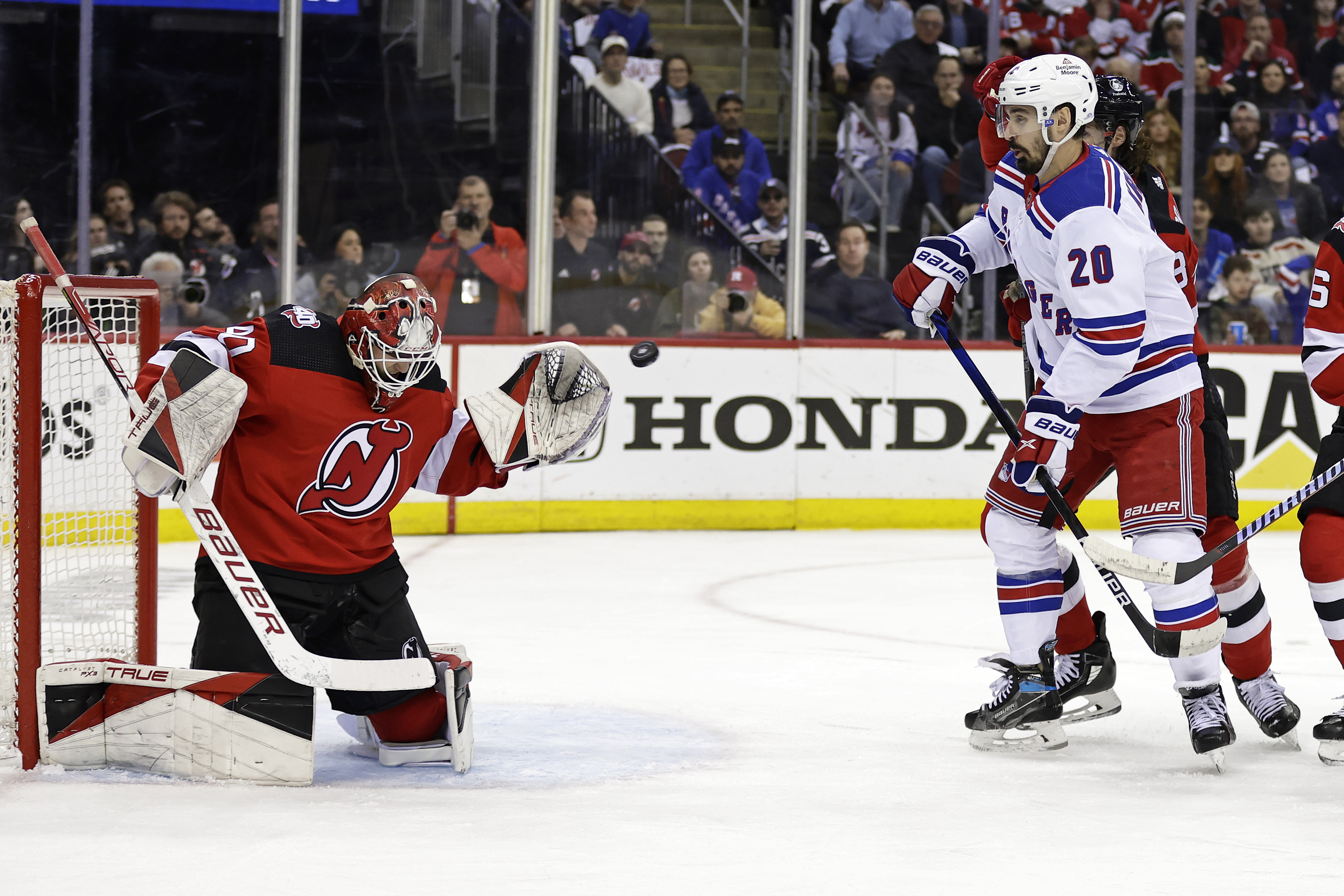Rangers come up empty against Akira Schmid, Devils in Game 5