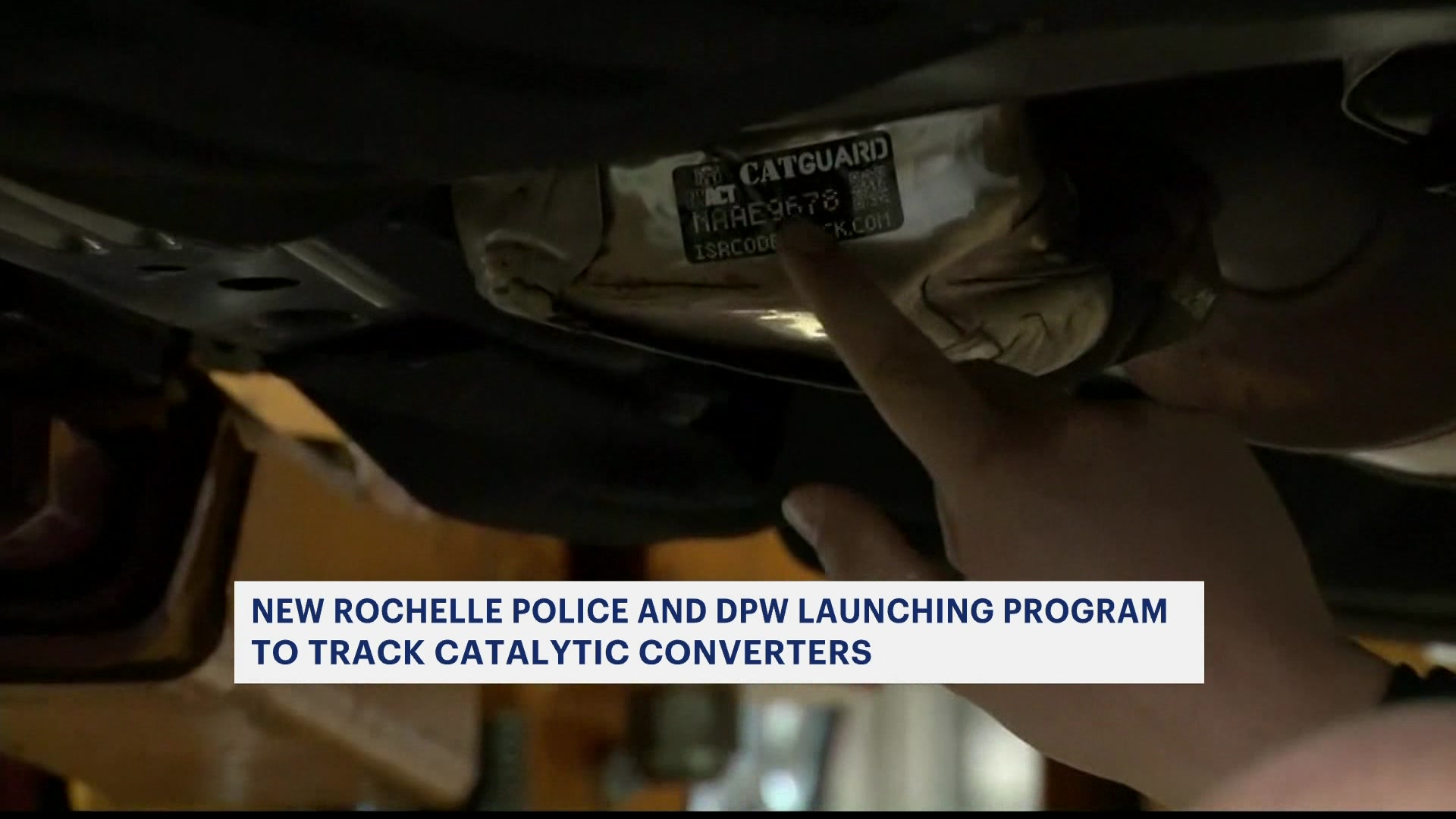 New Rochelle police and DPW launch catalytic converter tracking program