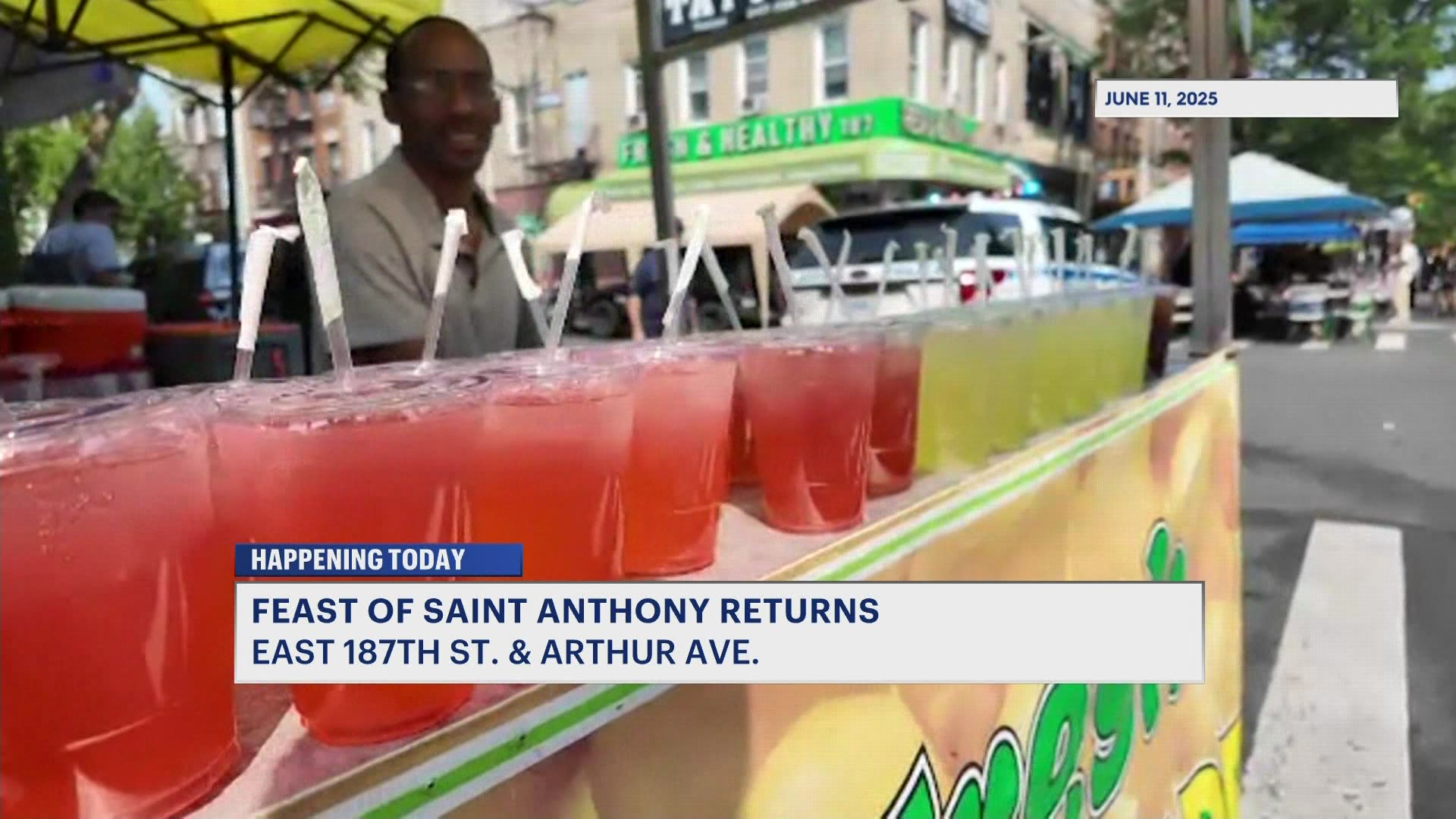 News 12 | Bronx | Feast Of Saint Anthony Returns To Little Italy