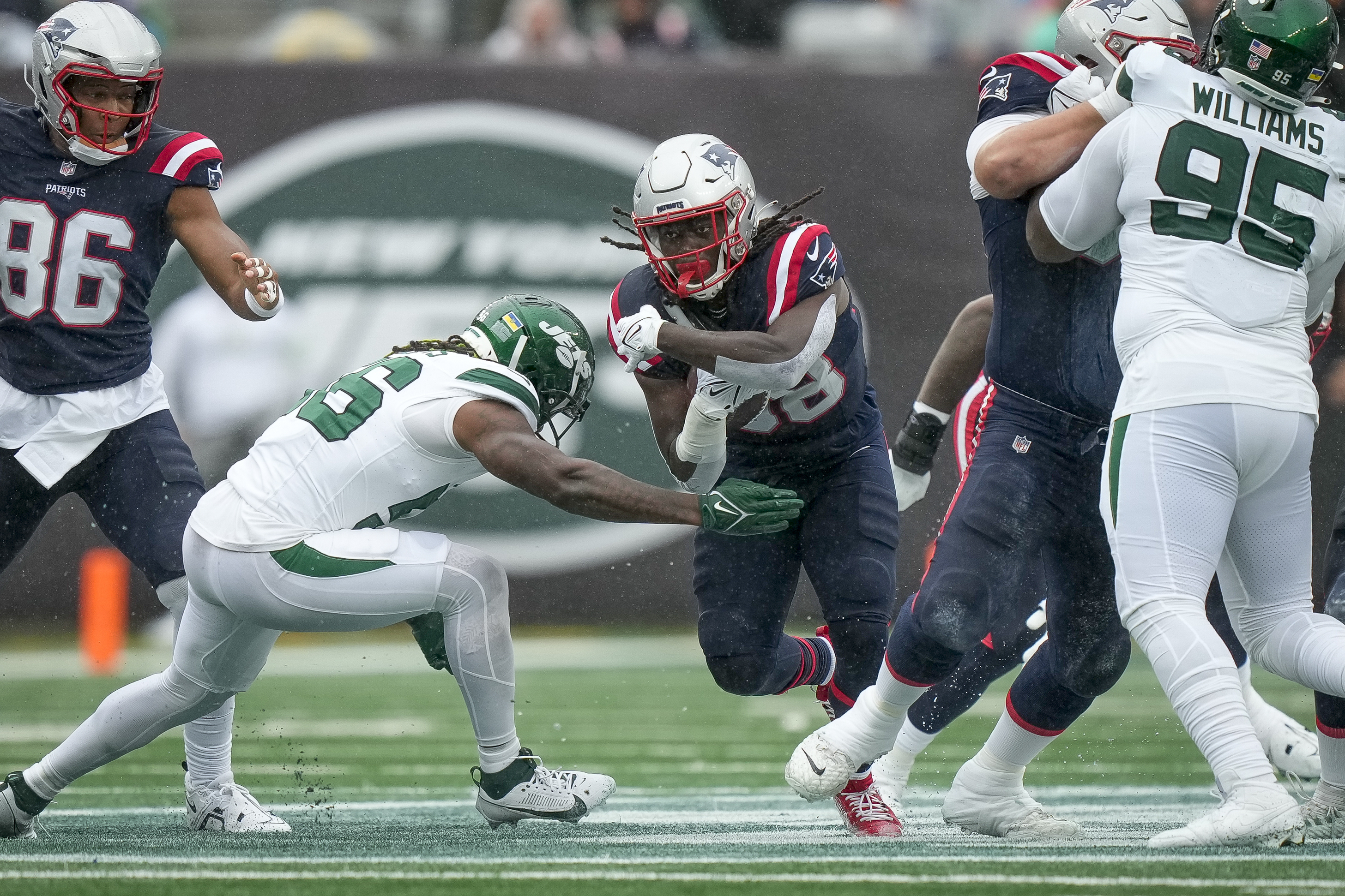Jets' Garrett Wilson focused on ending Patriots' winning streak