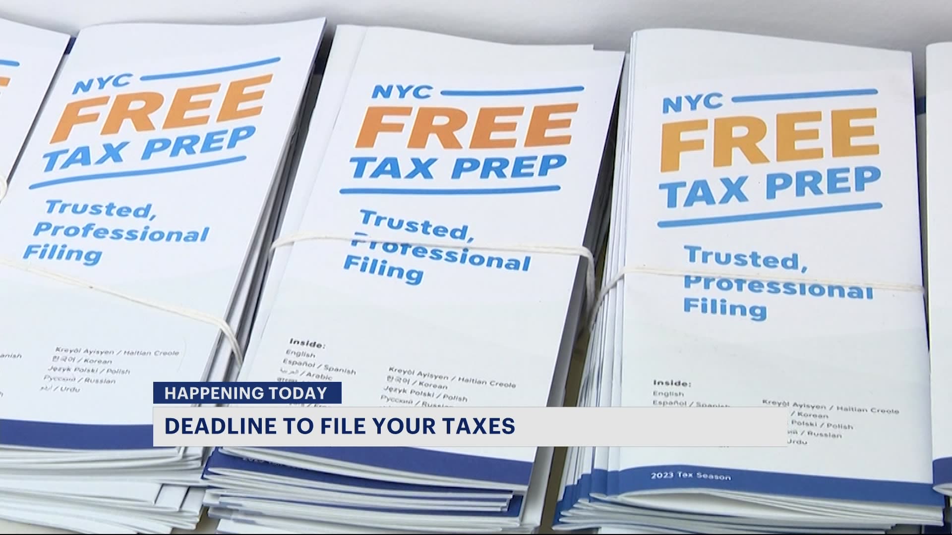 Today is the last day to file your taxes or request an extension