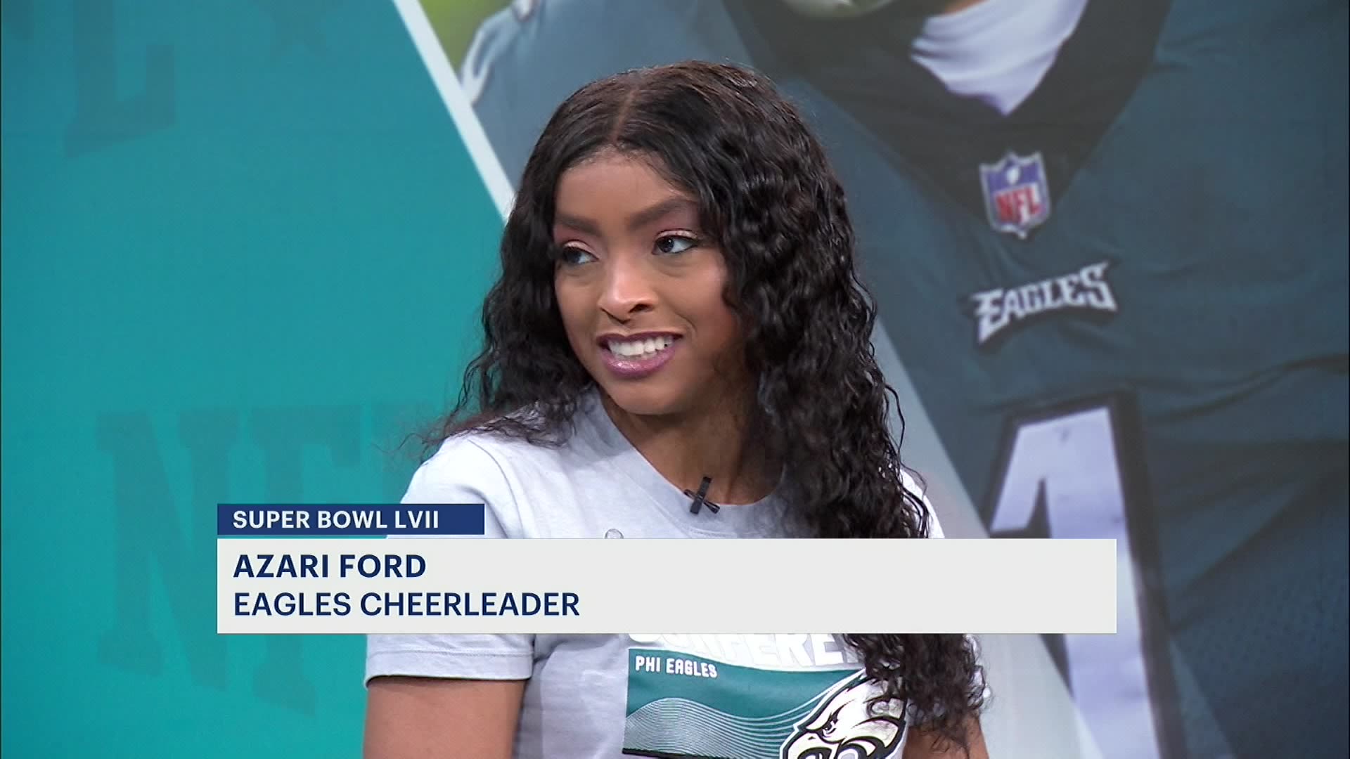 Philadelphia Eagles cheerleader from NJ to cheer in her first-ever