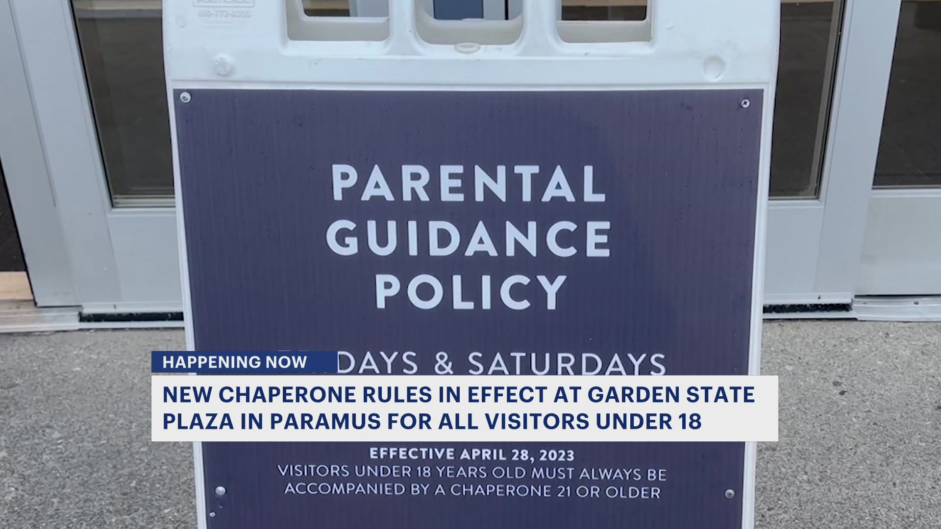 Garden State Plaza Mall Chaperone Policy Starts April 28 – NBC New York