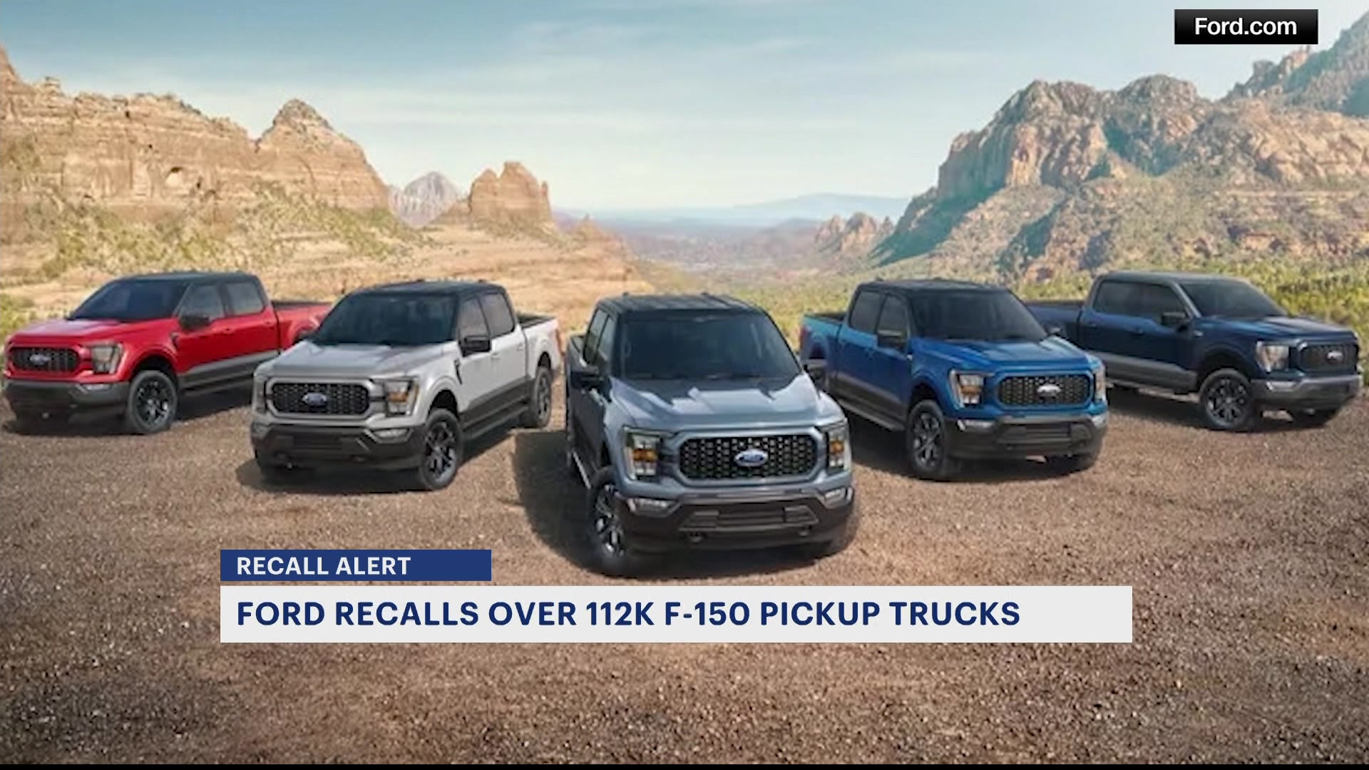Ford recalls more than 112,000 F-150 trucks that could roll away while  parked : NPR