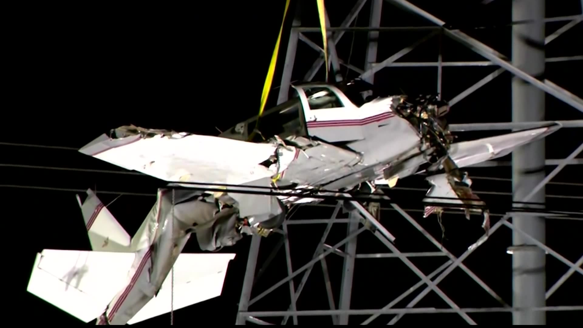 Plane that departed from Westchester crashes into Maryland power lines ...
