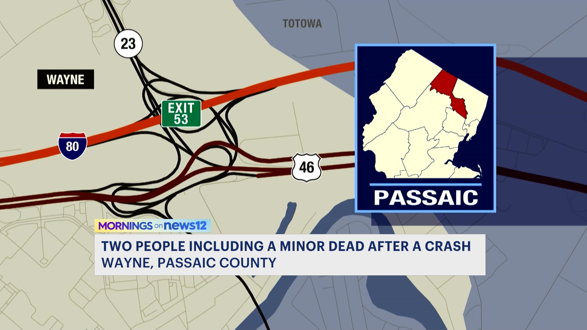 Lyndhurst man, boy killed in crash on Route 80 in Wayne