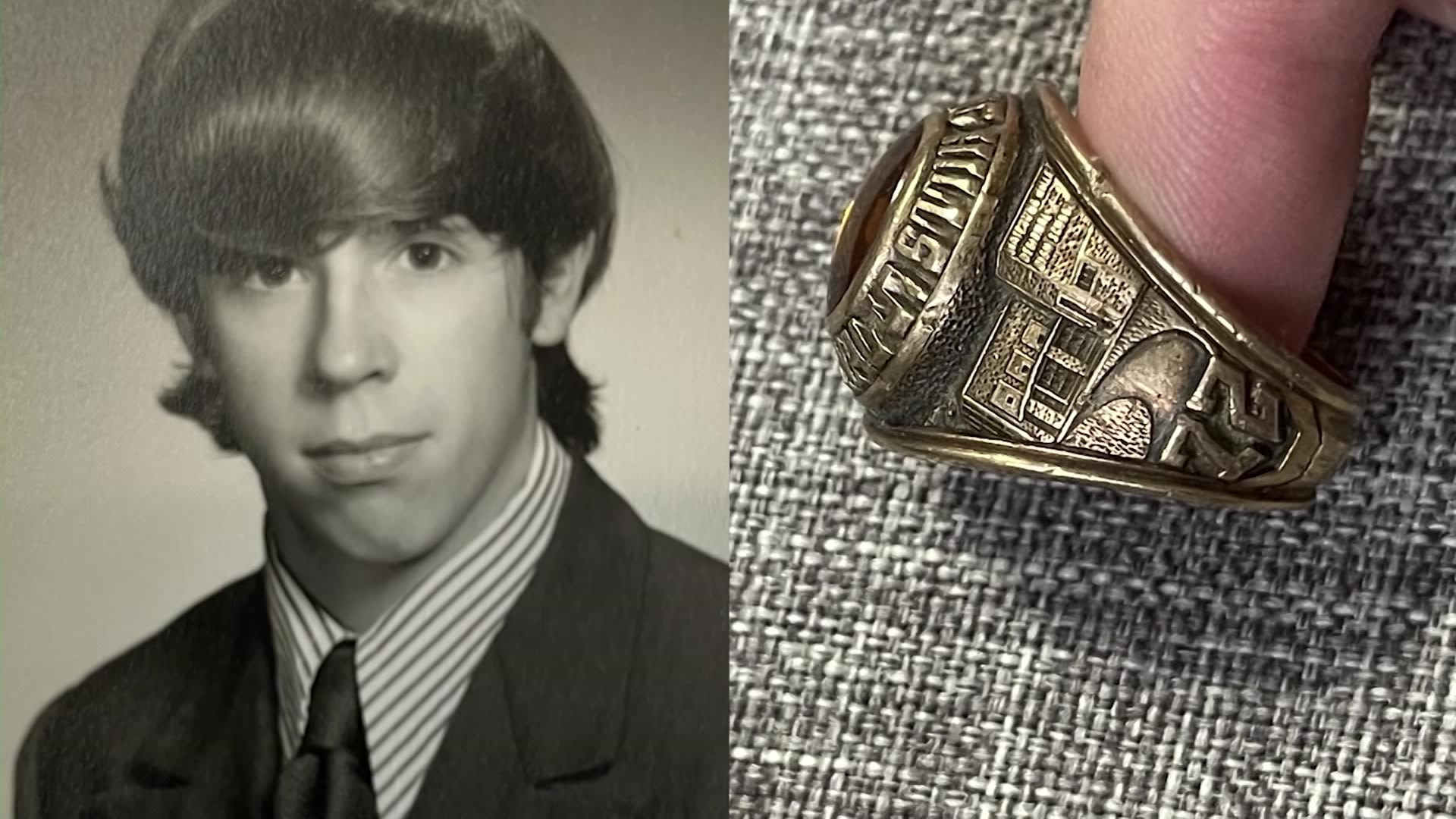 New Jersey man reunited with high school class ring lost for 5 decades