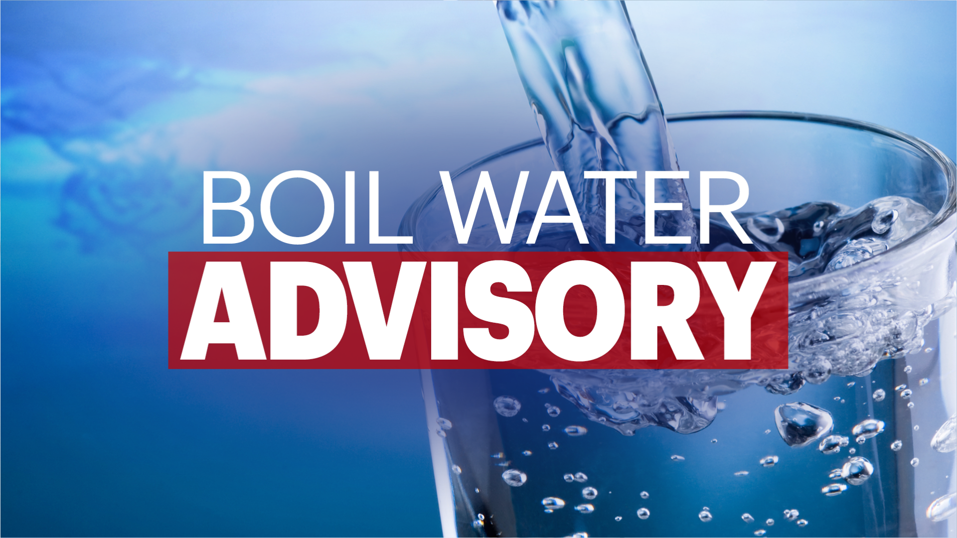 boil water advisory