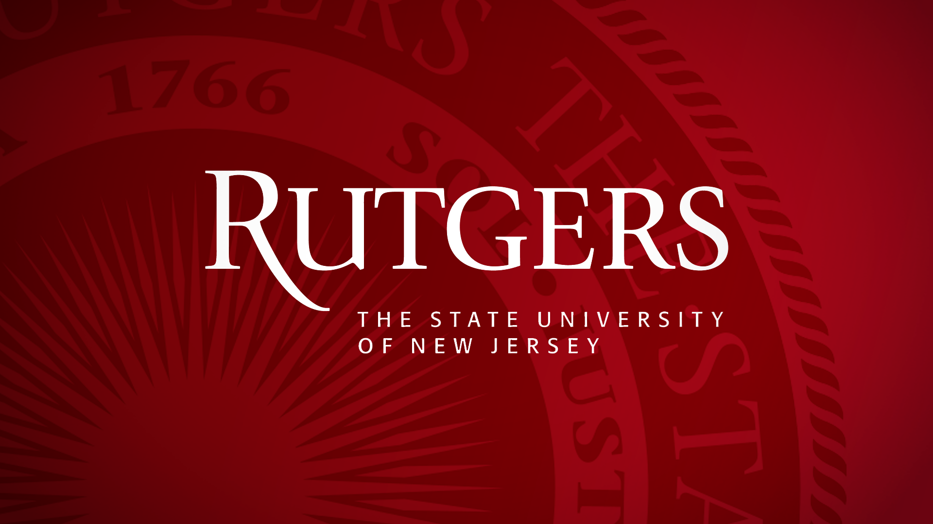 Rutgers University  The State University of New Jersey