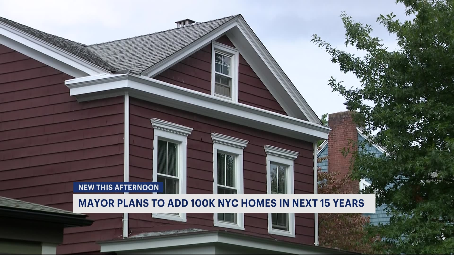市长亚当斯表示，新的住房提案将在纽约市建造10万套新房。