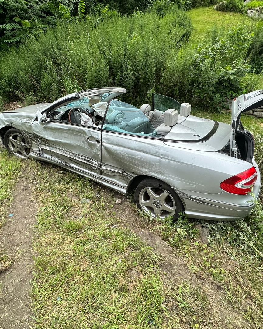 Man says he lost consciousness at the wheel due to Benz's 'new car