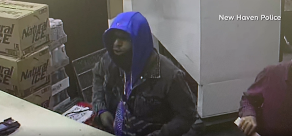 New Haven police seek suspect accused in shooting, robbery