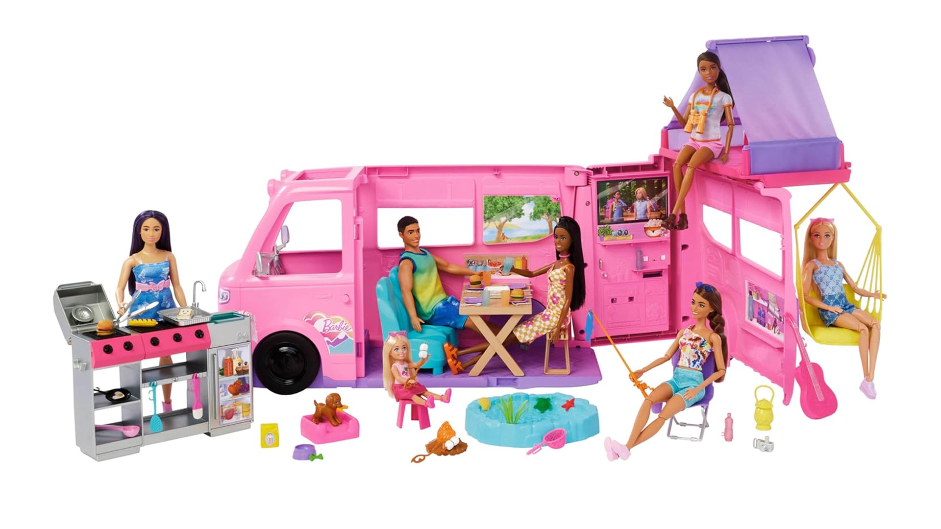 Barbie Dream Camper Vehicle Playset