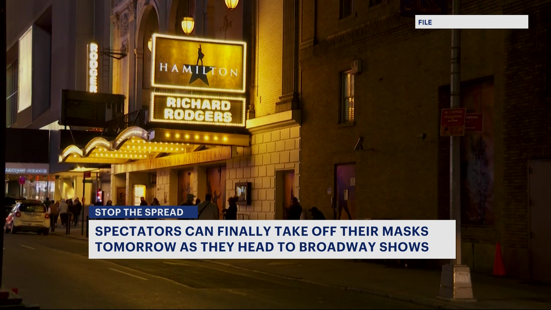Tomorrow marks first day of mask requirements removed from Broadway