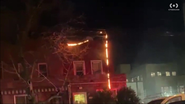 Power line fire spreads to vehicles and manholes, causes outages in Bath Beach