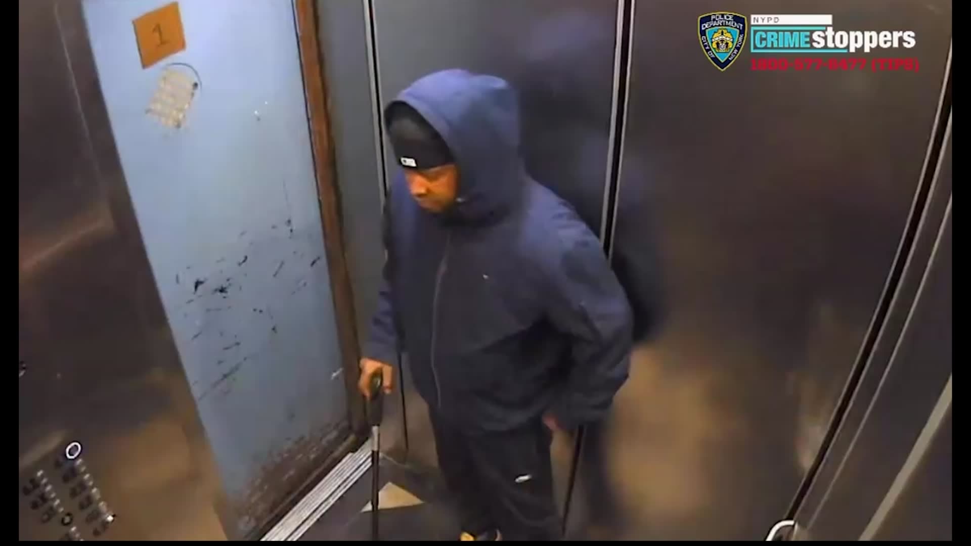 NYPD Man punches woman, steals her cellphone while in elevator