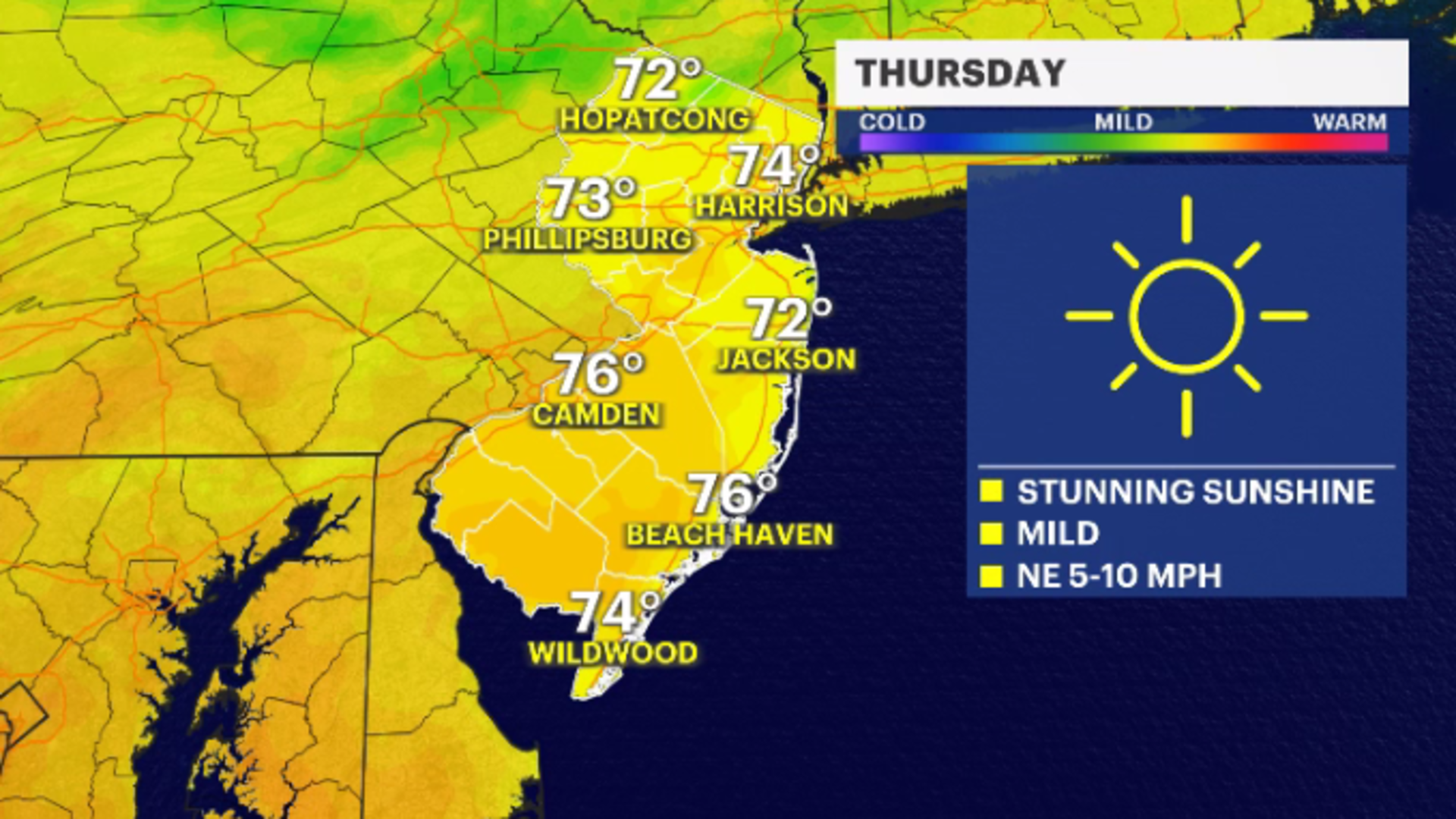 September Weather New Jersey 2025