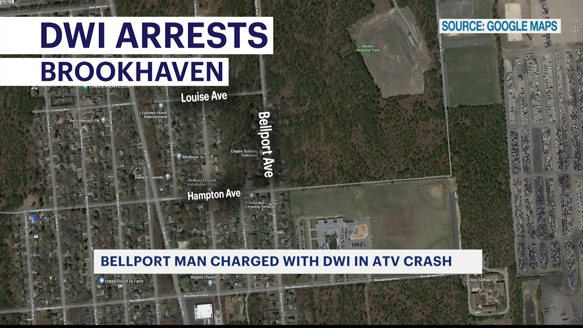 Police Bellport man charged with DWI in ATV crash that critically