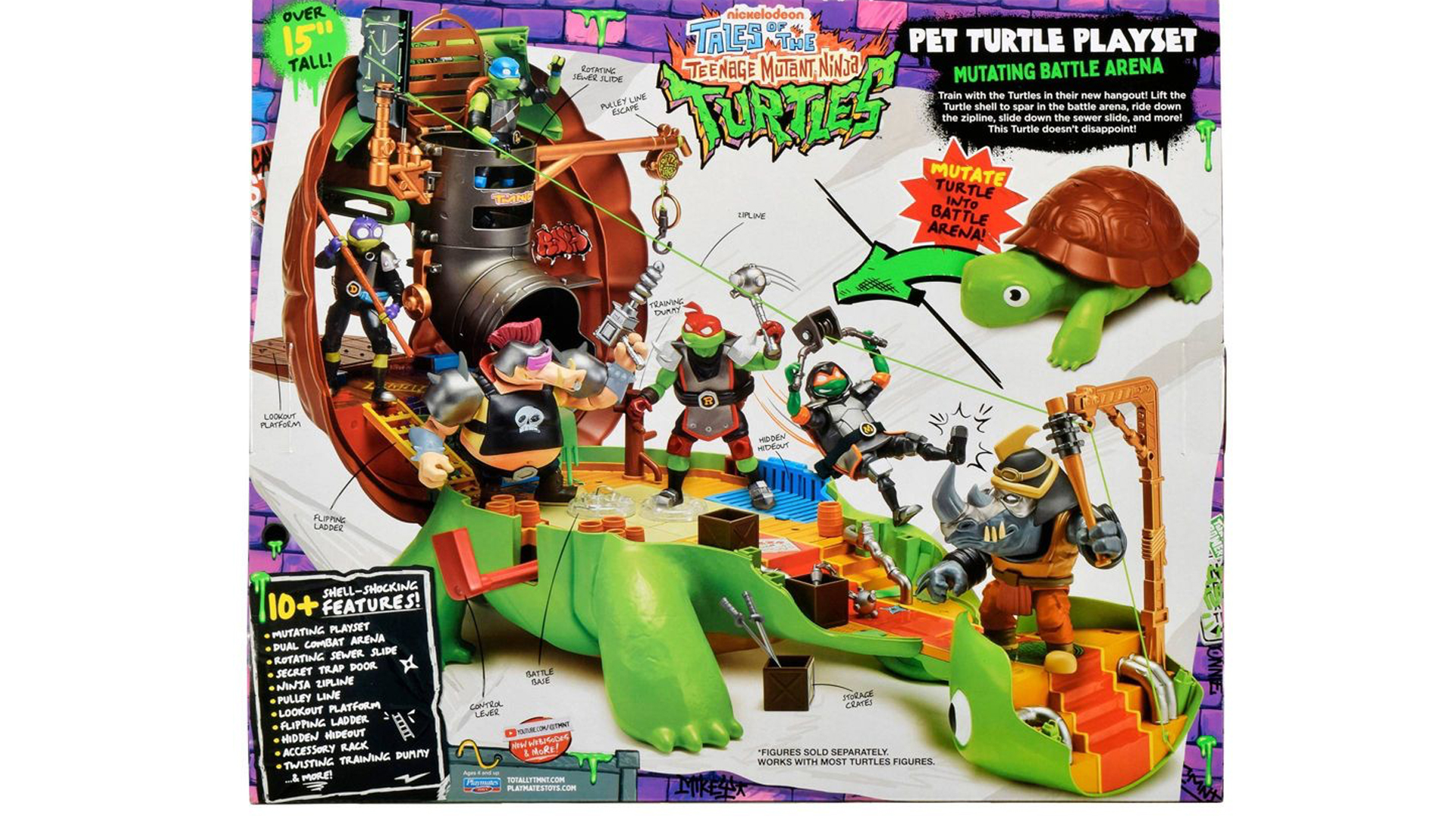Tales Of The Teenage Mutant Ninja Turtles: Pet Turtle Playset