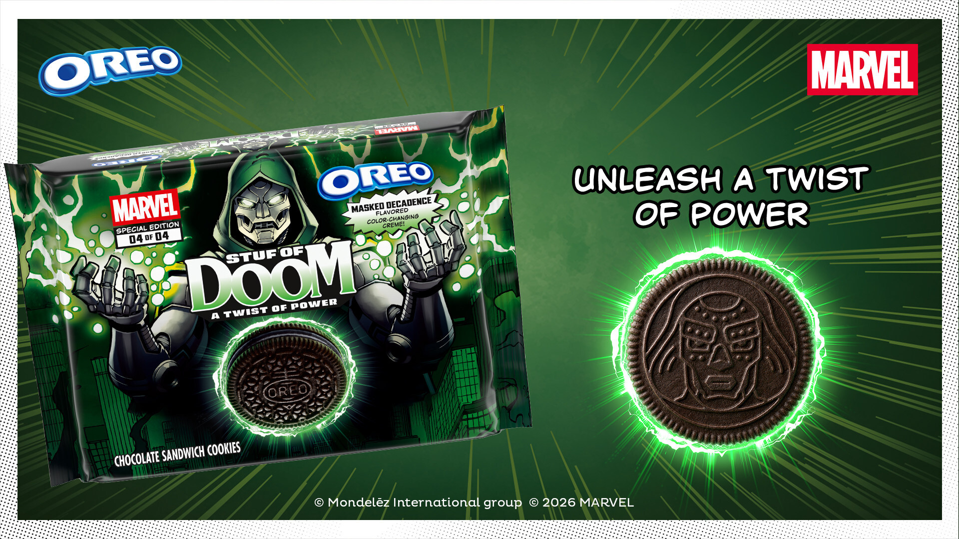 Mondelez International MARVEL OREO Stuf of Doom