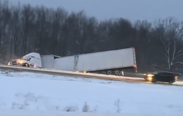 Crash Involving Multiple Tractor-trailers Closes WB I-84 In Newburgh