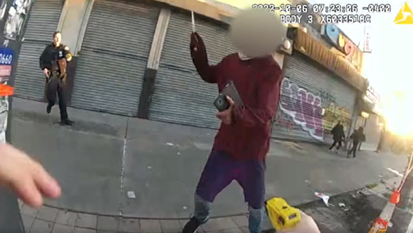 Nypd Releases Dramatic Video Of Knife Wielding Suspect In Foot Pursuit 9785